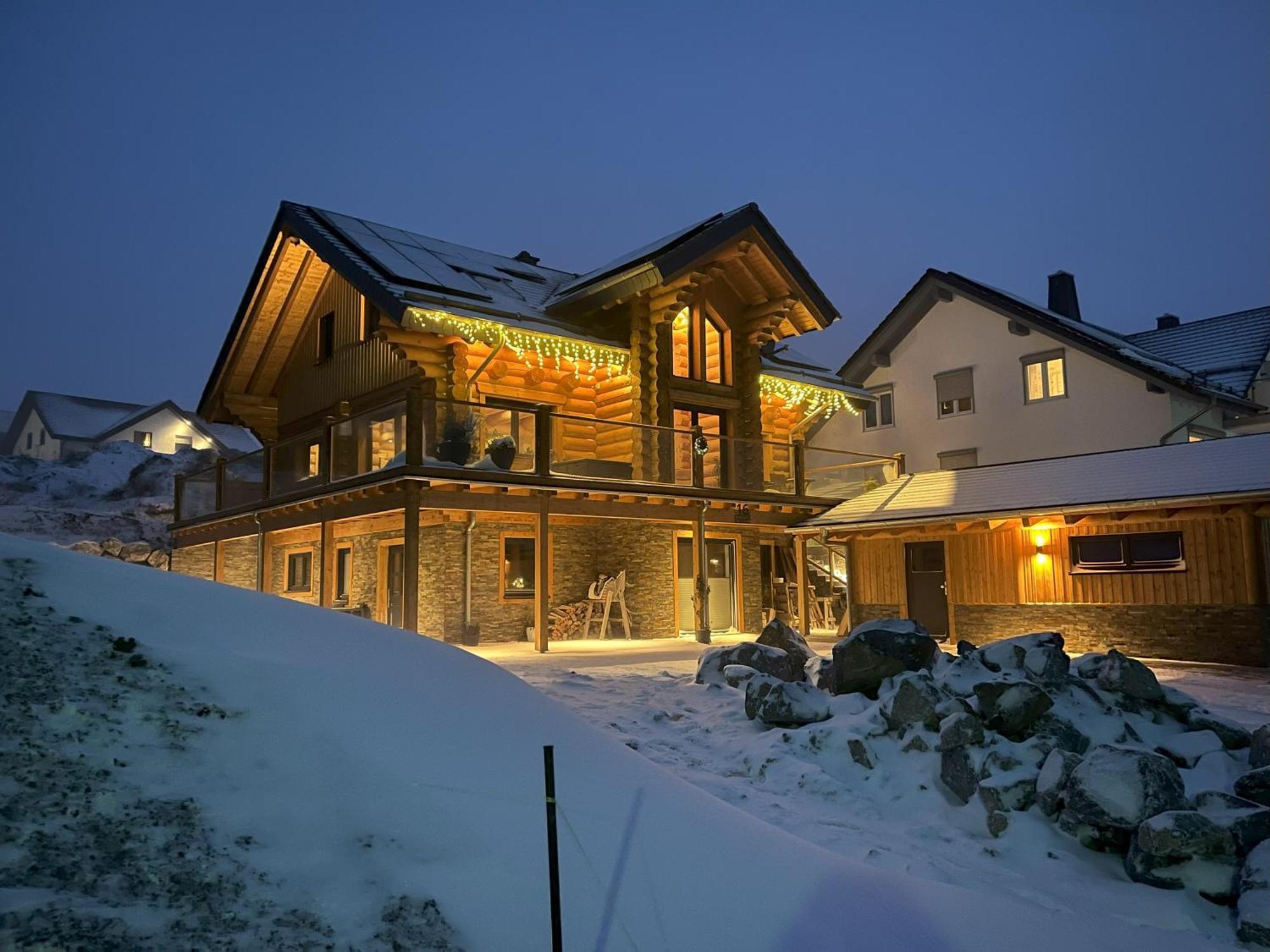 Ferienwohnung Uplandblockhaus Виллинген Экстерьер фото